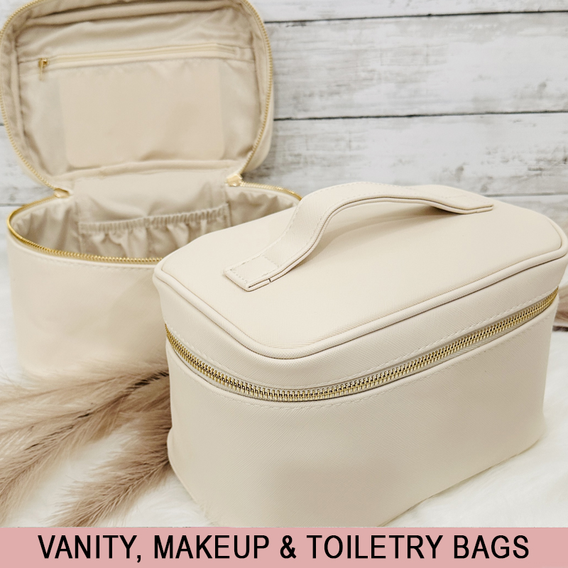 Vanity, Makeup & Toiletry Bags